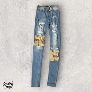 NWT Boohoo Man Light Wash Jeans 30x38